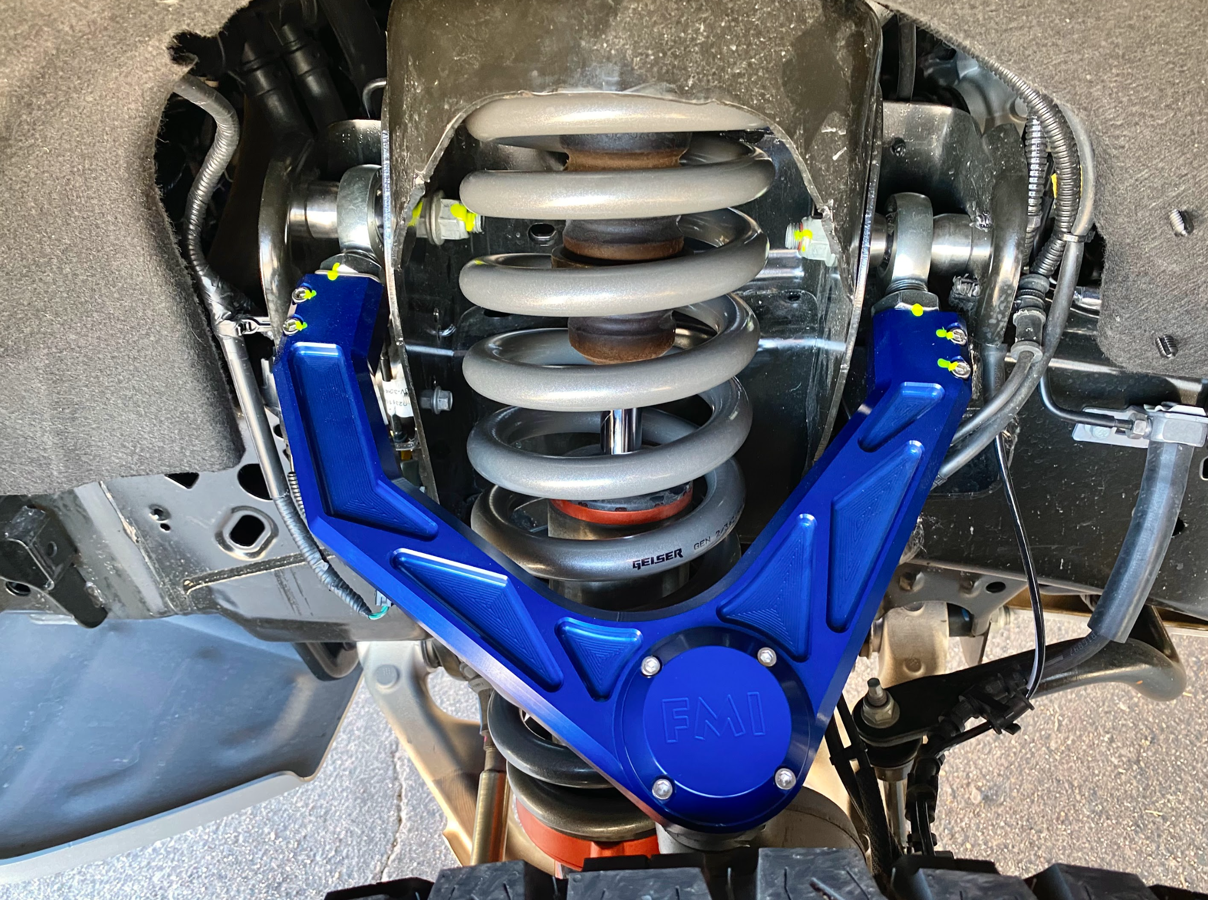 Foutz Motorsports Billet Upper Arm Kit - stock length 2021-2025 Ford F-150 Raptor 2023-2025 Ford F-150 Raptor R