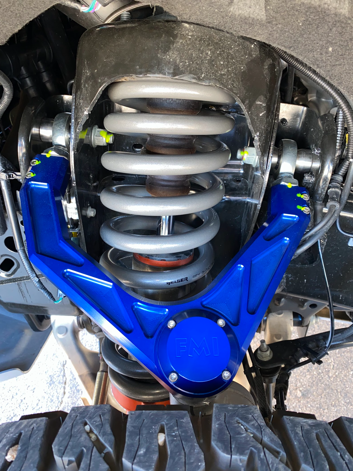 Foutz Motorsports Billet Upper Arm Kit - stock length 2021-2025 Ford F-150 Raptor 2023-2025 Ford F-150 Raptor R