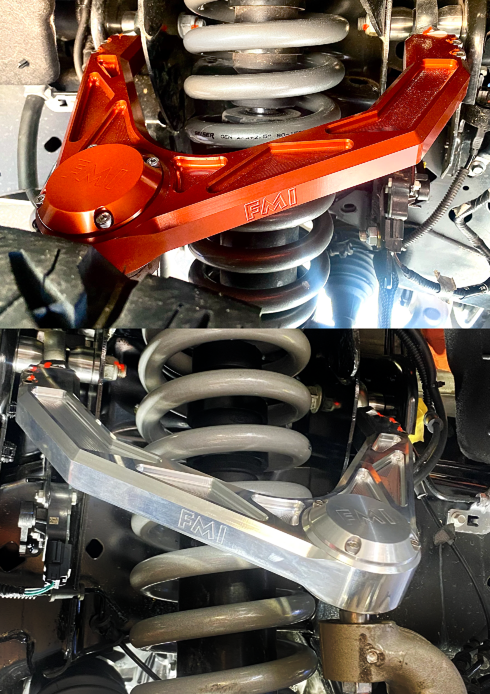 Foutz Motorsports Billet Upper Control Arm Kit - stock length 2023-2026 Ford F-150 Raptor R