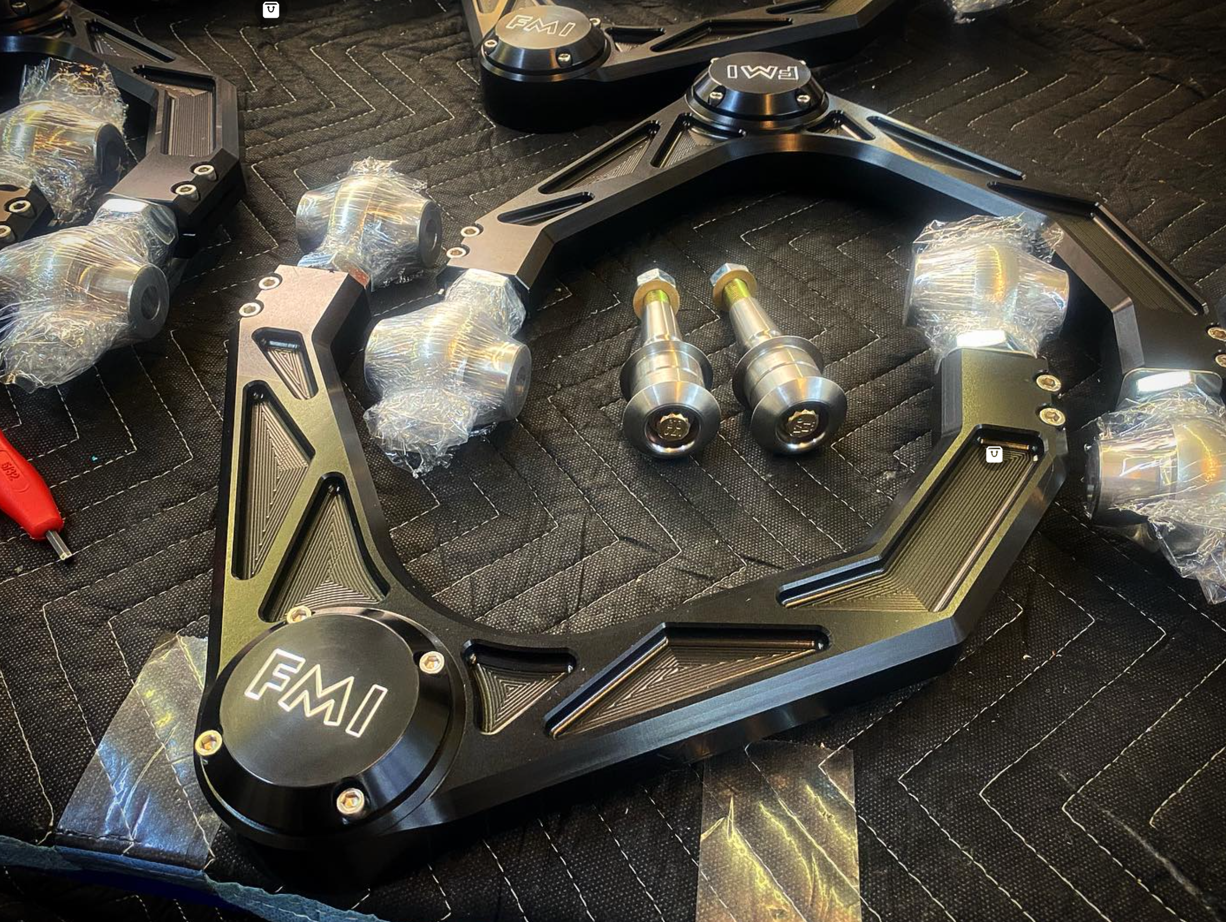 Foutz Motorsports Billet Upper Control Arm Kit - stock length 2023-2026 Ford F-150 Raptor R