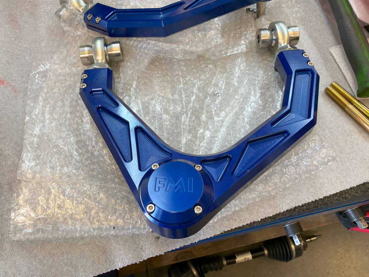Foutz Motorsports Billet Upper Arm Kit - stock length 2021-2025 Ford F-150 Raptor 2023-2025 Ford F-150 Raptor R
