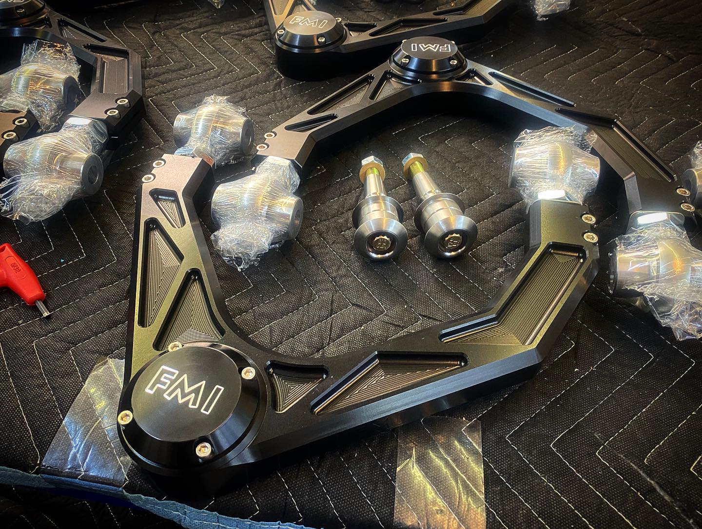 Foutz Motorsports Billet Upper Arm Kit - stock length 2021-2025 Ford F-150 Raptor 2023-2025 Ford F-150 Raptor R