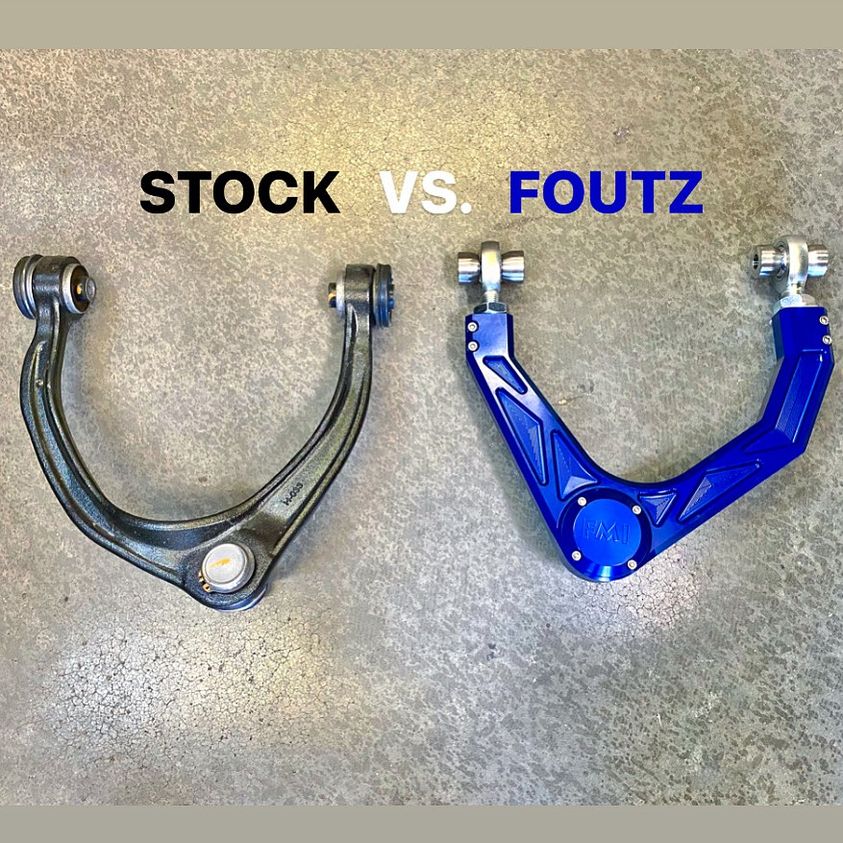 Foutz Motorsports Billet Upper Arm Kit - stock length 2021-2025 Ford F-150 Raptor 2023-2025 Ford F-150 Raptor R