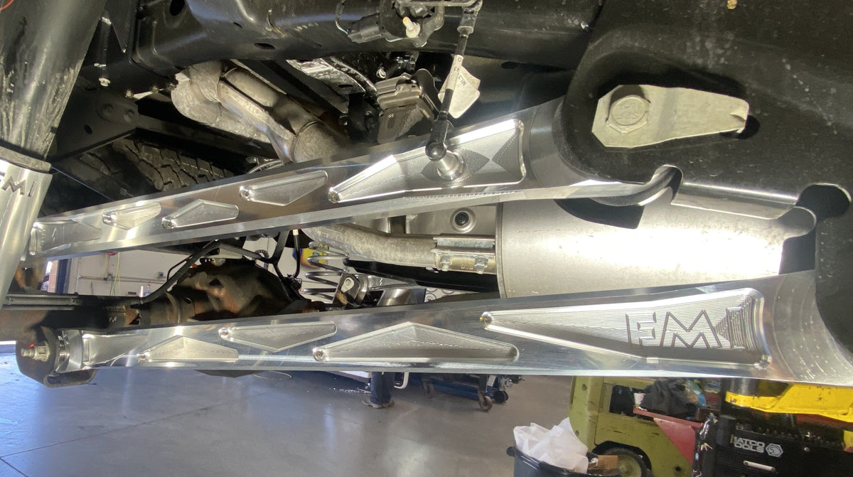 Foutz Motorsports Billet Aluminum Rear Suspension Kit with Ultra-Flex Joints Adjustable Panhard Bar 2021-2024 Ford F-150 Raptor 2023-2024 Ford F-150 Raptor R