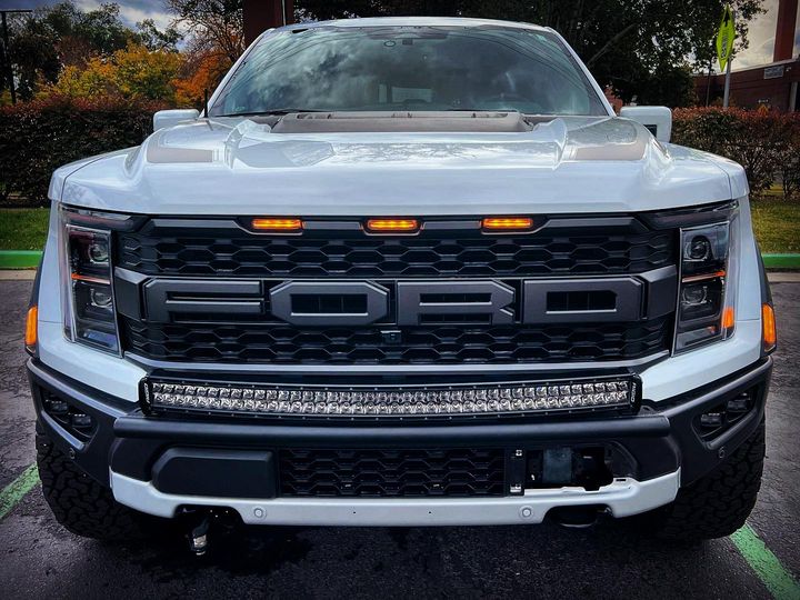 Foutz Motorsports Front Light Mount Kit (modular bumper) - Use Any Light 2024 Ford F-150 Raptor 2024 Ford F-150 Raptor R