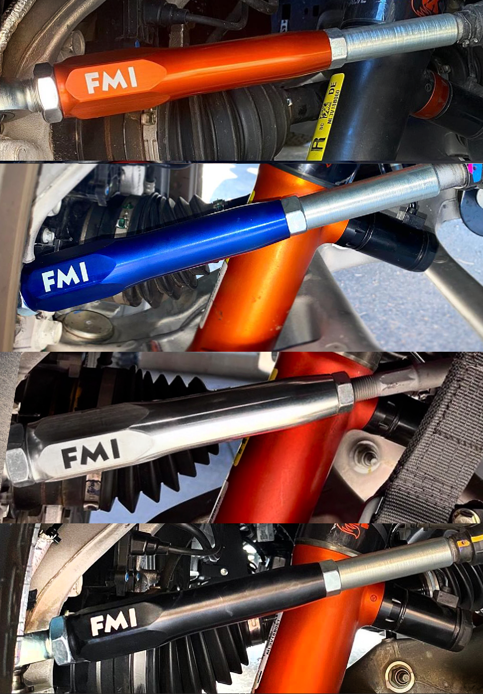 Foutz Motorsports Billet Half Tie Rod Kit 2010-2014 Ford F-150 SVT Raptor 2017-2025 Ford F-150 Raptor 2023-2025 Ford F-150 Raptor R