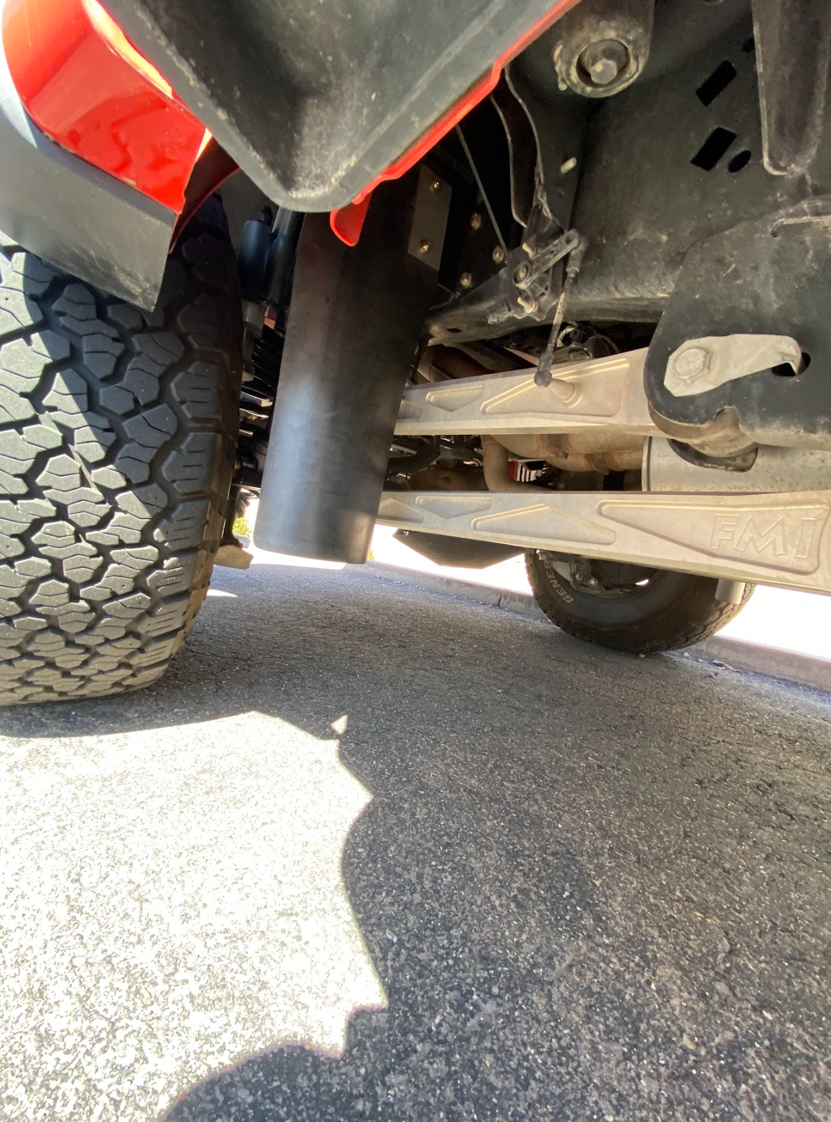 Foutz Motorsports Rear Shock Guard Mud Flap Frame Mount Kit 2017-2024 Ford F-150 Raptor 2023-2024 Ford F-150 Raptor R