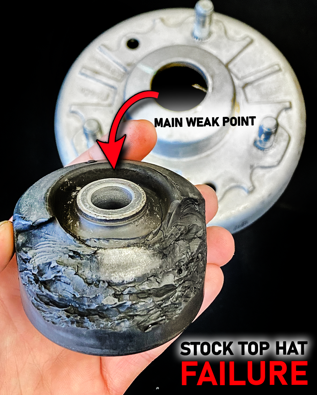Foutz Motorsports Billet Top Hat - 1.5 inch Lift Phase 1 2010-2014 Ford F-150 SVT Raptor