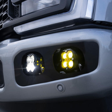 Ford Super Duty (23+) Dual Squadron Pro or Sport / Squadron SAE Fog Pocket Light Kit - Apollo Off-Road