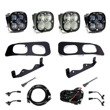 Ford Super Duty (23+) Dual Squadron Pro or Sport / Squadron SAE Fog Pocket Light Kit - Apollo Off-Road