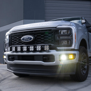 Ford Super Duty (23+) Dual Squadron Pro or Sport / Squadron SAE Fog Pocket Light Kit - Apollo Off-Road