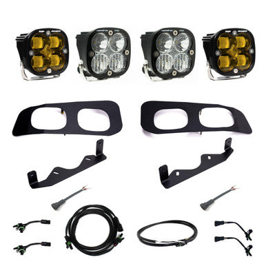 Ford Super Duty (23+) Dual Squadron Pro or Sport / Squadron SAE Fog Pocket Light Kit - Apollo Off-Road