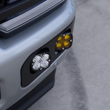 Ford Super Duty (23+) Dual Squadron Pro or Sport / Squadron SAE Fog Pocket Light Kit - Apollo Off-Road