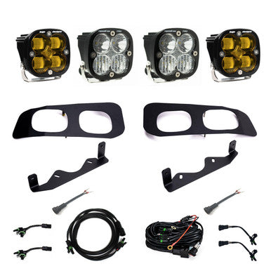 Ford Super Duty (23+) Dual Squadron Pro or Sport / Squadron SAE Fog Pocket Light Kit - Apollo Off-Road