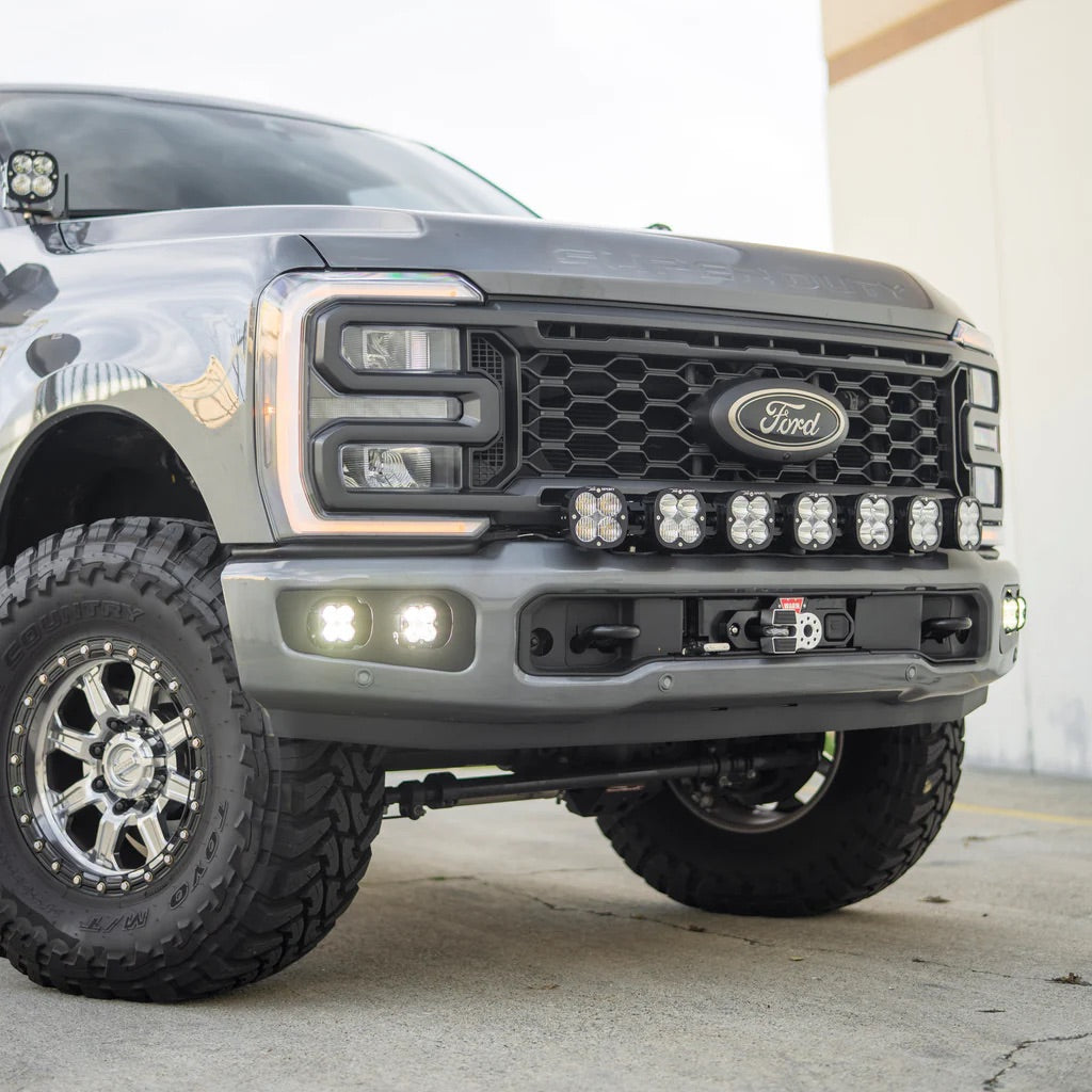 Ford Super Duty (23+) XL-Linkable 7-Light Bumper Light Kit - Apollo Off-Road