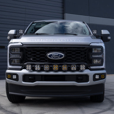 Ford Super Duty (23+) XL-Linkable 7-Light Bumper Light Kit - Apollo Off-Road