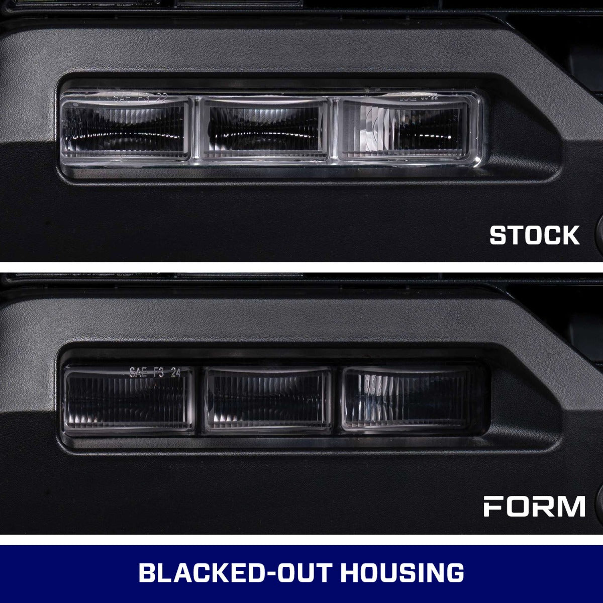 Type T3 Tacoma/Tundra/4Runner/Sequoia LED Fog Lights, Pair (Choose White or Yellow)