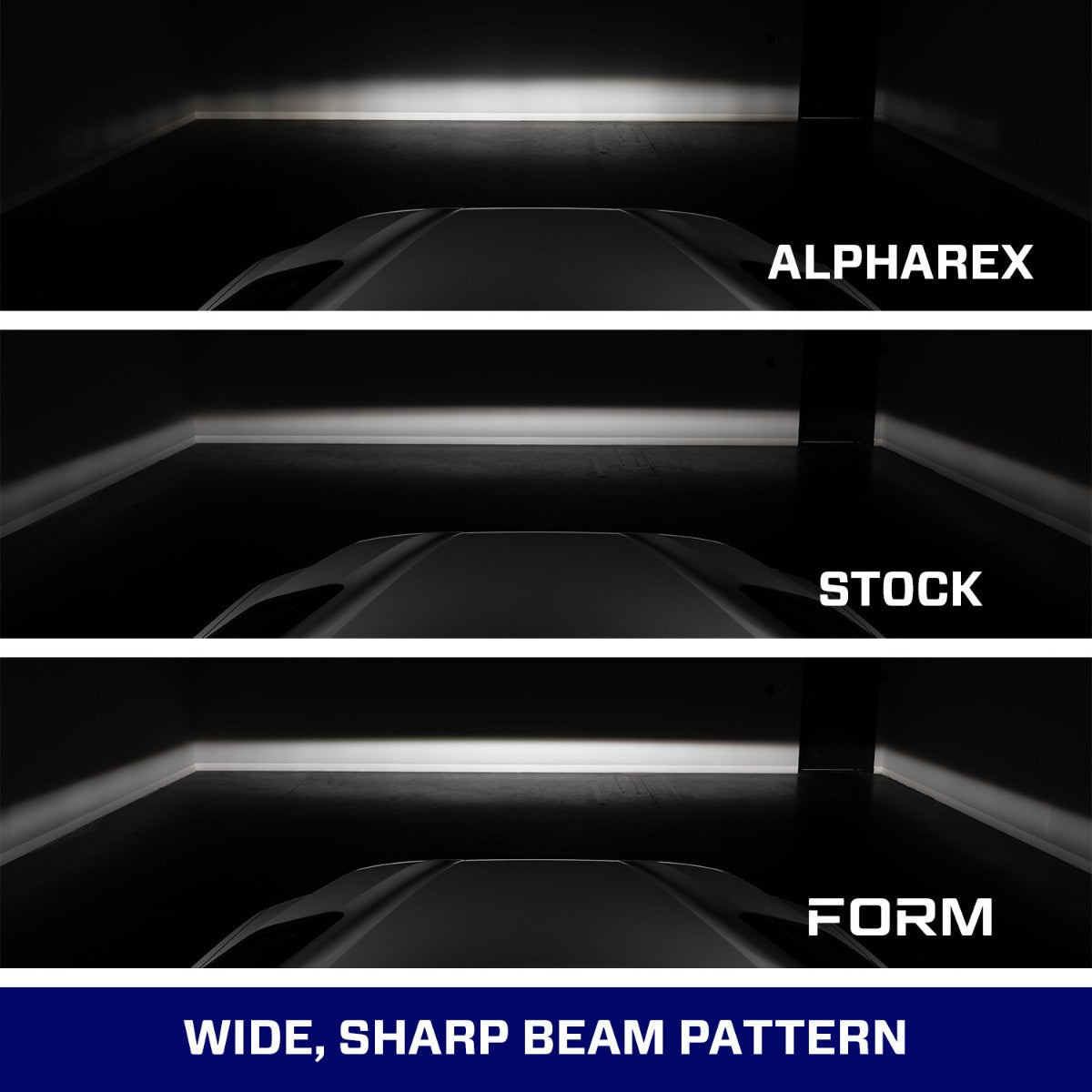 Type T3 Tacoma/Tundra/4Runner/Sequoia LED Fog Lights, Pair (Choose White or Yellow)