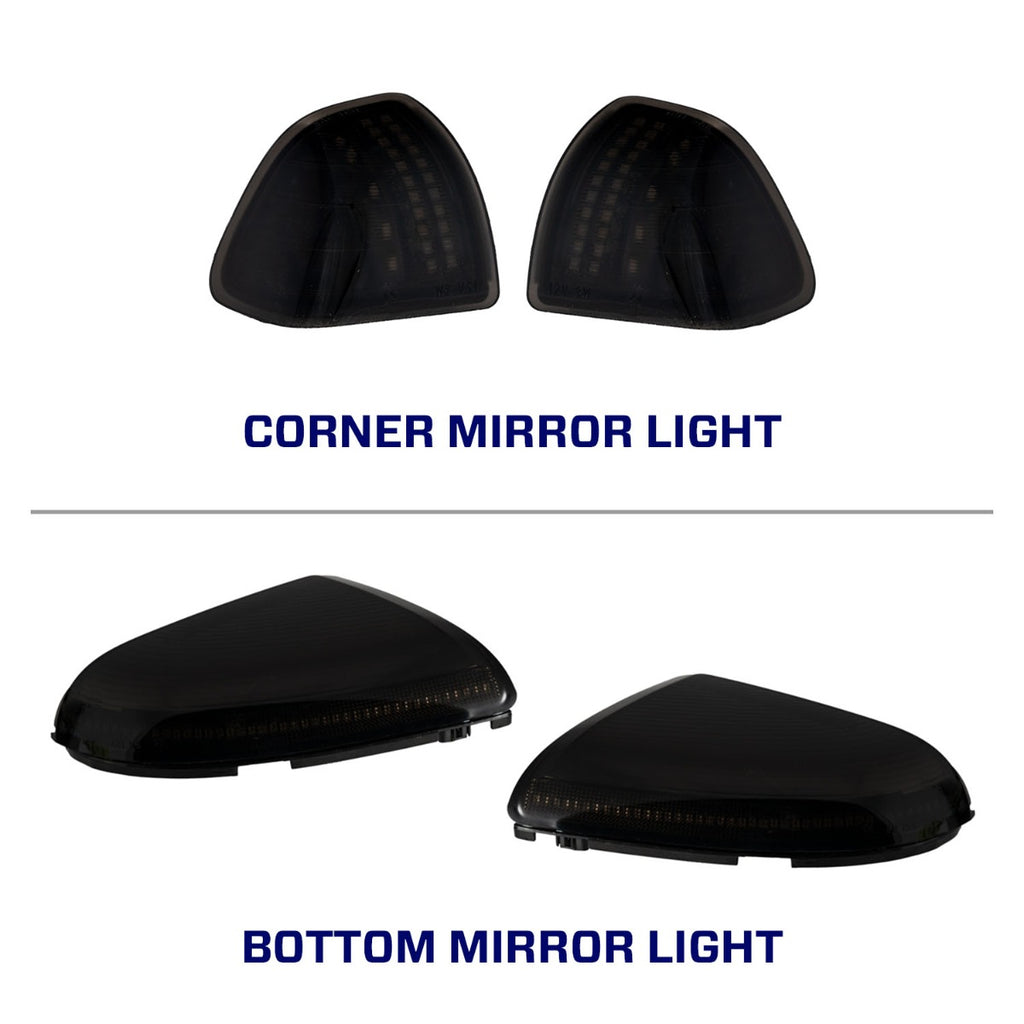 2021-2024 Ram 1500 LED Mirror Lights Corner (pair) - Apollo Off-Road