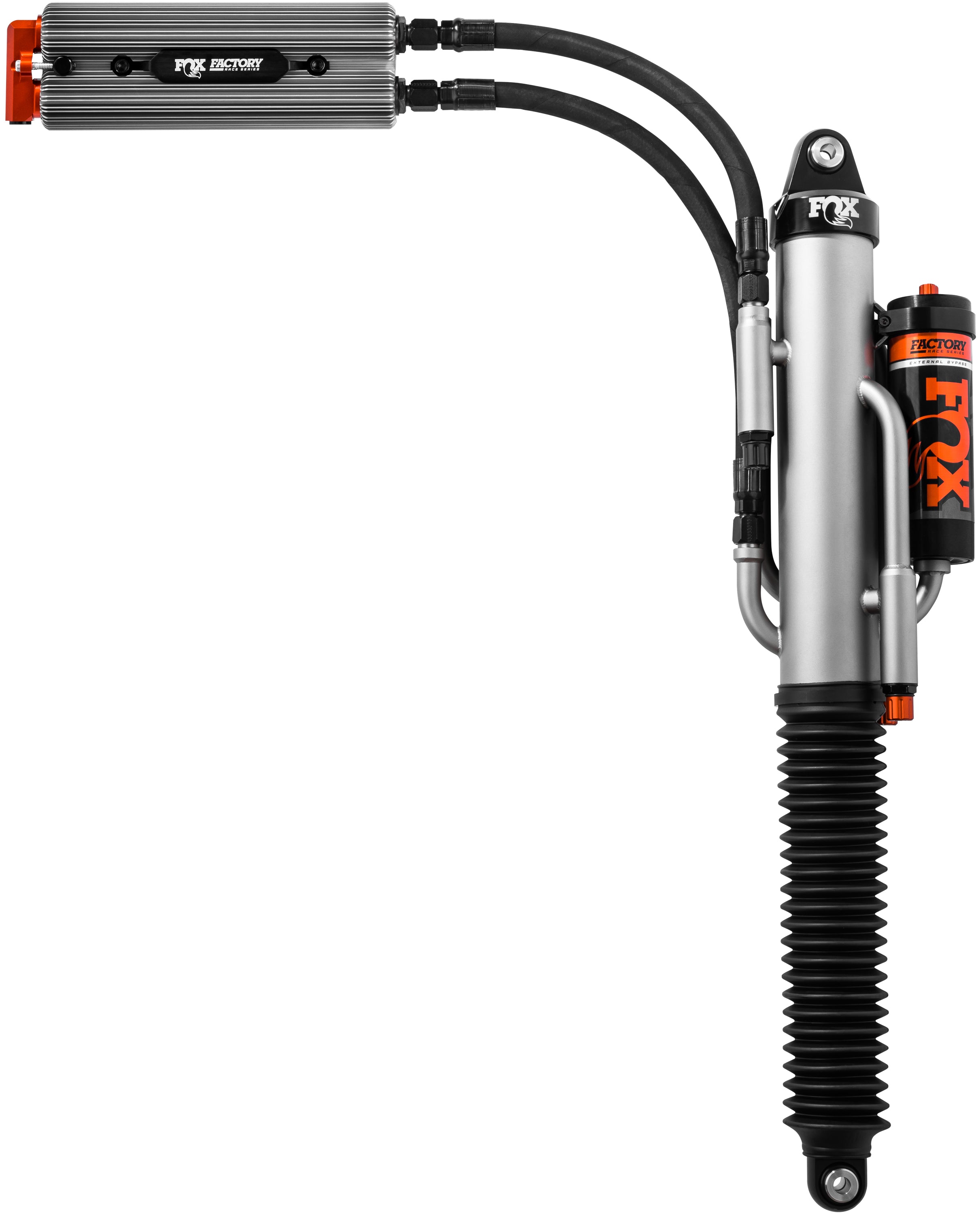 Fox 2017-2018 Ford Raptor Rear Factory Race 3.0 External Bypass Shocks - Apollo Off-Road