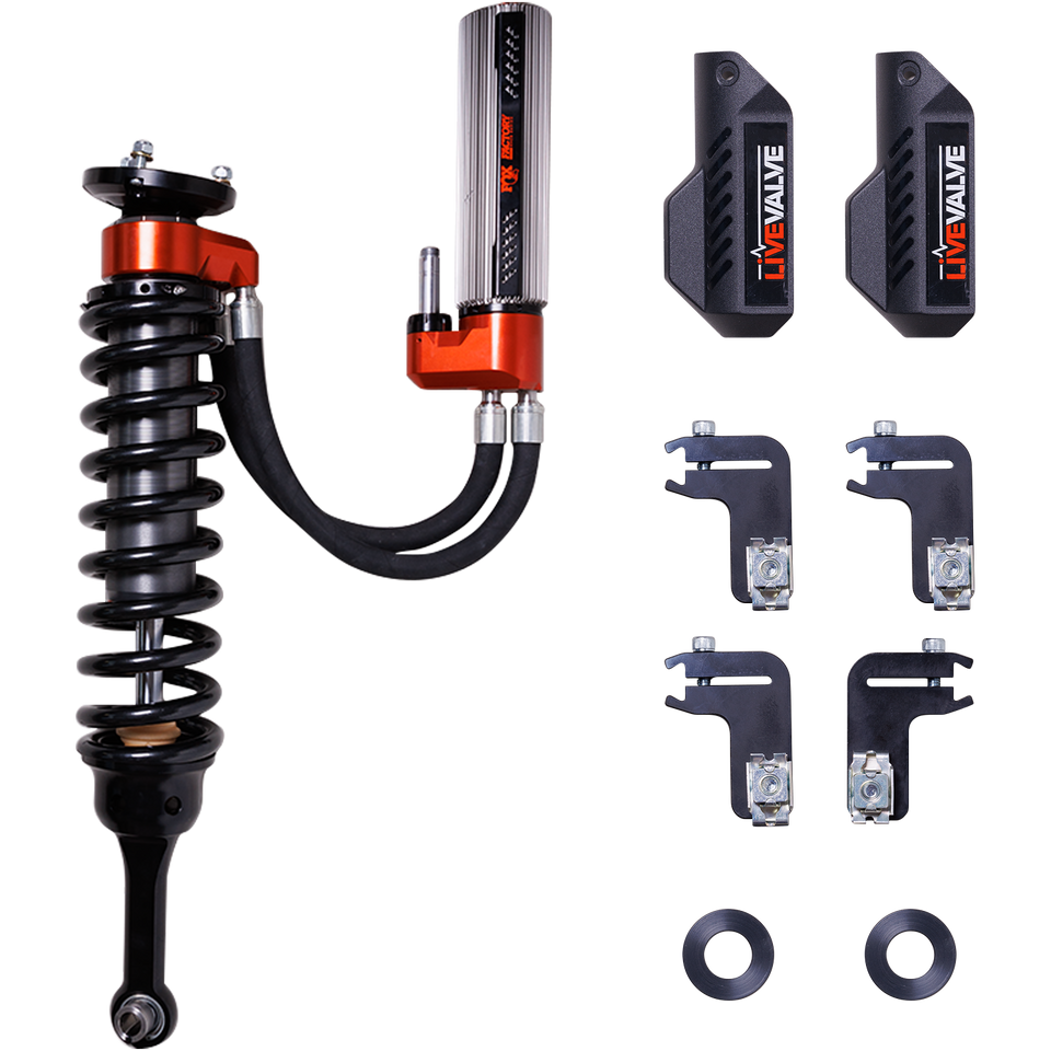 Ford Raptor R. Fox Factory Fox 2021+ Ford Raptor Factory Race 3.2 Front Coilover Shocks with Live
