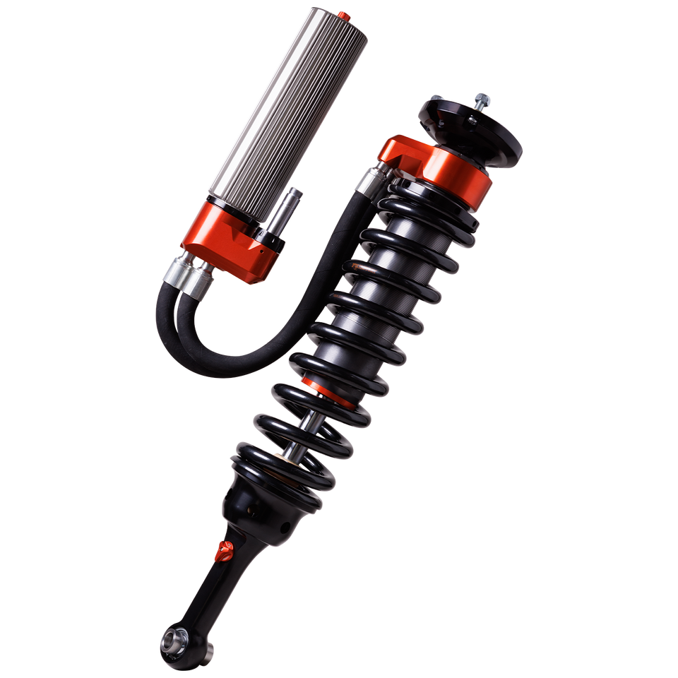 Fox 2021+ Ford Raptor Factory Race 3.2 Front Coilover Shocks with Live Valve (Adjustable) - Apollo Off-Road
