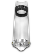 Foutz Motorsports Rear Shock Guard Kit (FOX 3.2 Live Valve Internal Bypass) 2021-2023 Ford F-150 Raptor 2023 Ford F-150 Raptor R