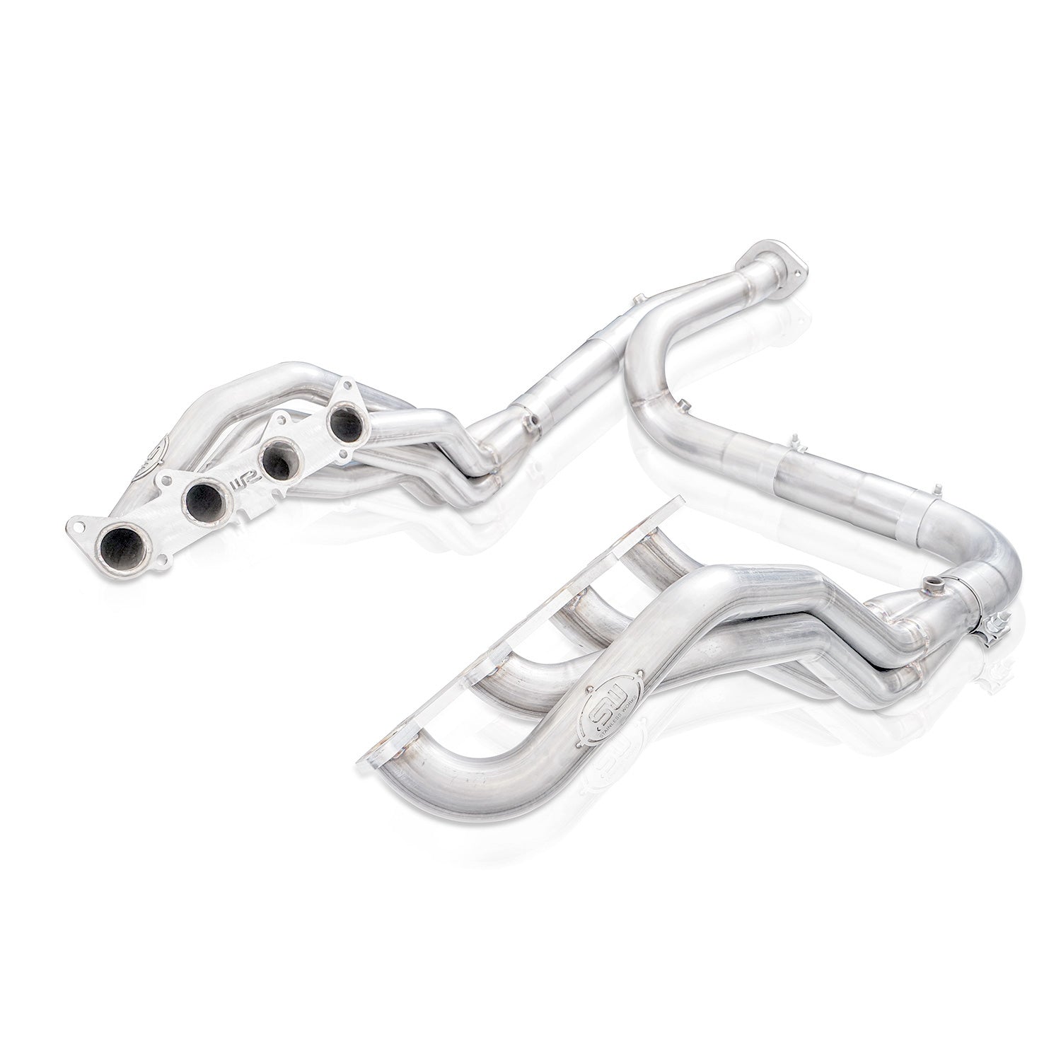 Stainless Works Headers 1-7/8" Off-Road Leads Factory Connect 15-20 Ford F-150
