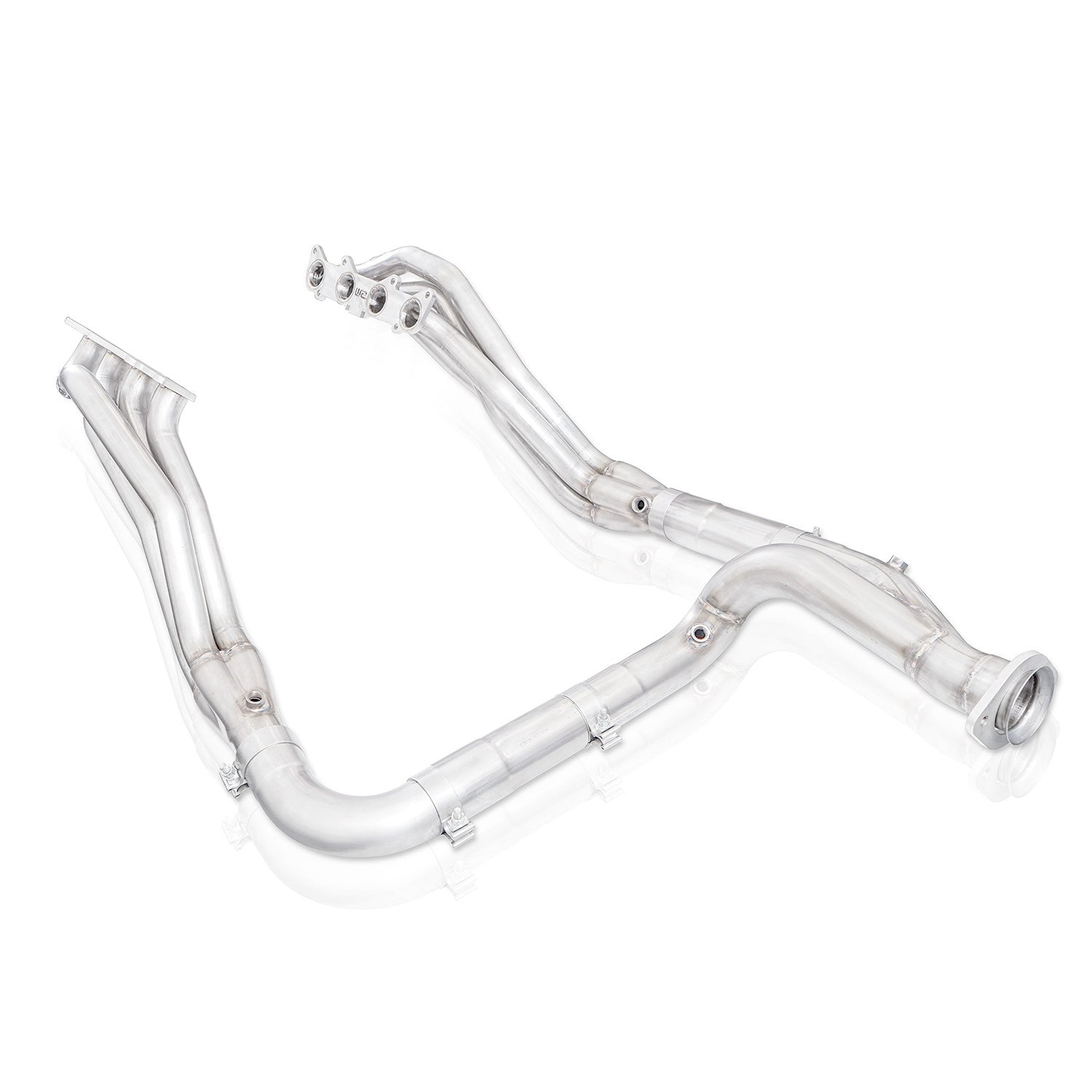 Stainless Works Headers 1-7/8" Off-Road Leads Factory Connect 15-20 Ford F-150