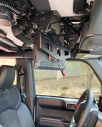 Foutz Motorsports Fold Down Garmin TREAD-XL GPS Mount - (for & Roof Panel) 2022-2026 Ford Bronco Raptor 2021-2026 Ford Bronco