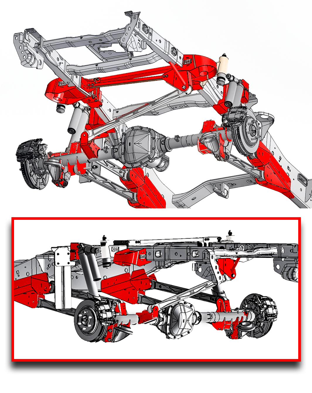 Foutz Motorsports Rear Suspension Conversion Kit 2010-2014 Ford F-150 SVT Raptor
