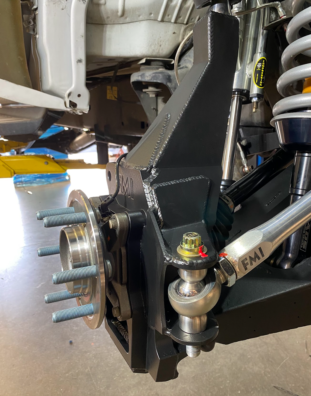 Foutz Motorsports Fabricated Front Spindle kit 2010-2014 Ford F-150 SVT Raptor