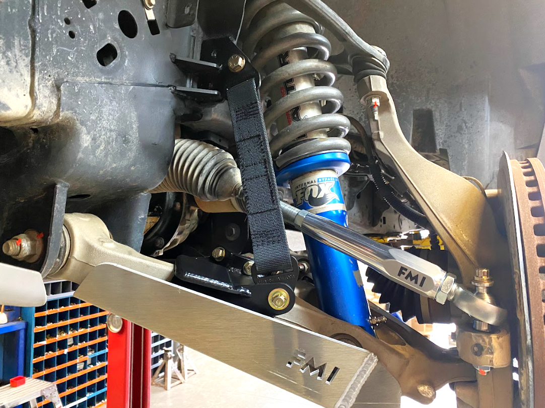 Foutz Motorsports Front Limit Strap & Bump Stop Kit - Stock Lower A-Arm 2017-2022 Ford F-150 Raptor