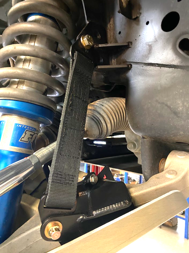 Foutz Motorsports Front Limit Strap & Bump Stop Kit - Stock Lower A-Arm 2017-2022 Ford F-150 Raptor