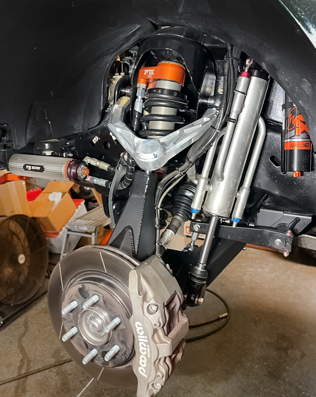 Foutz Motorsports Mid Travel Front Suspension with Billet Upper Arm 2017-2020 Ford F-150 Raptor
