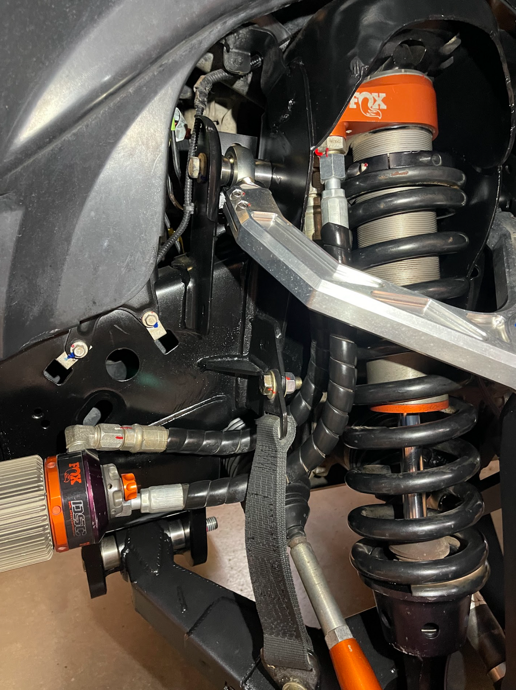 Foutz Motorsports Mid Travel Front Suspension with Billet Upper Arm 2017-2020 Ford F-150 Raptor