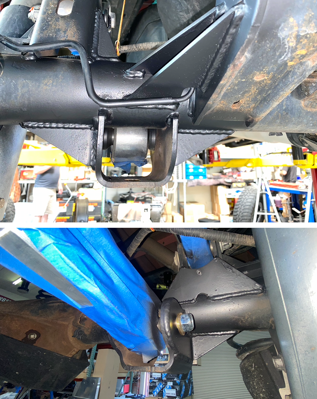 Foutz Motorsports Rear Axle Gusset Kit 2021-2023 Ford F-150 Raptor 2023 Ford F-150 Raptor R