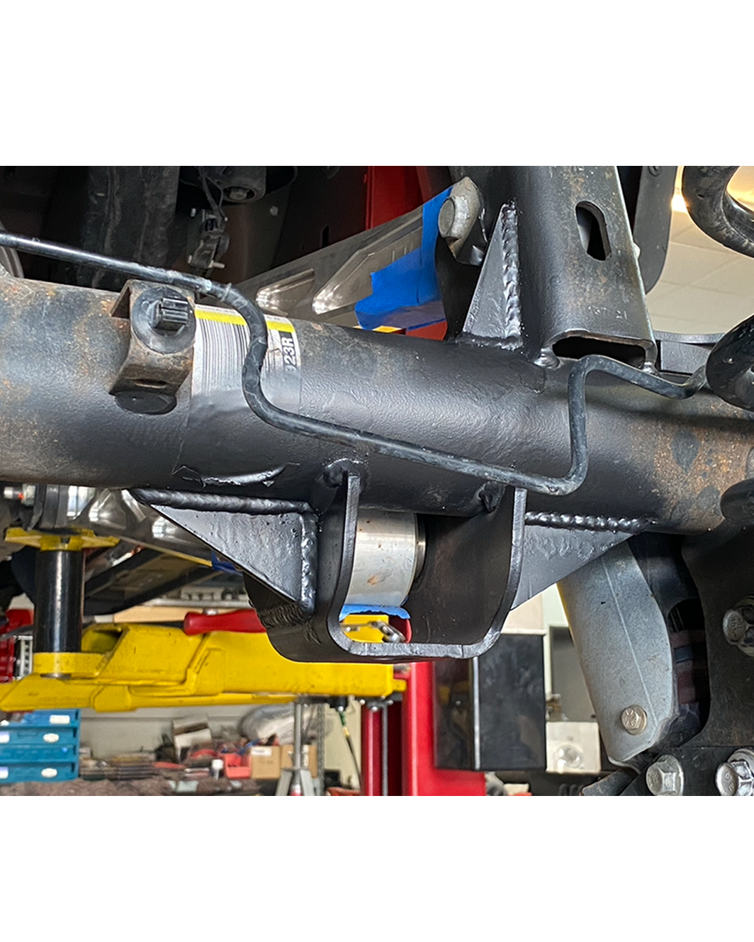 Foutz Motorsports Rear Axle Gusset Kit 2021-2023 Ford F-150 Raptor 2023 Ford F-150 Raptor R
