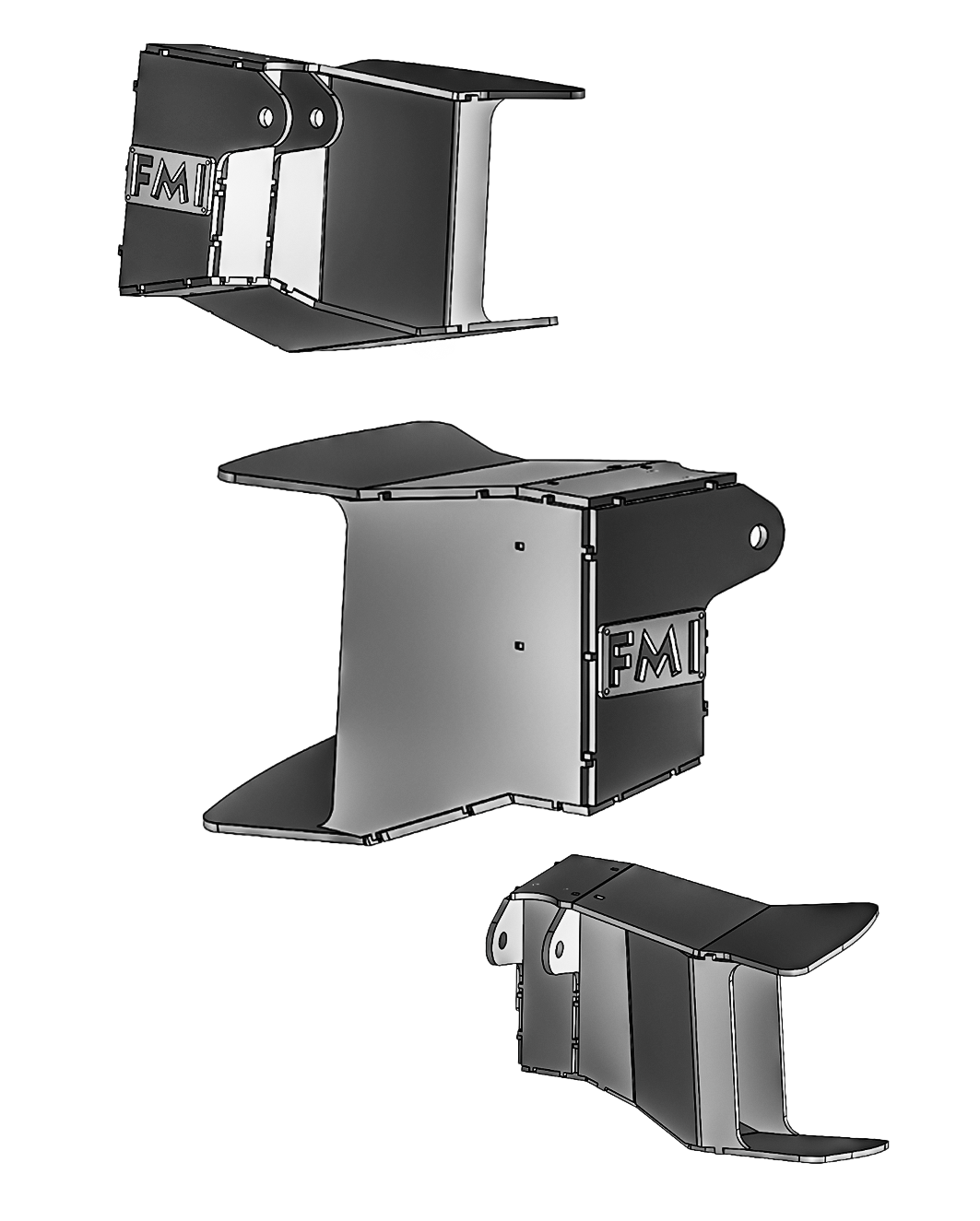 Foutz Motorsports Stock Location Shock Mount kit 2021-2023 Ford F-150 Raptor