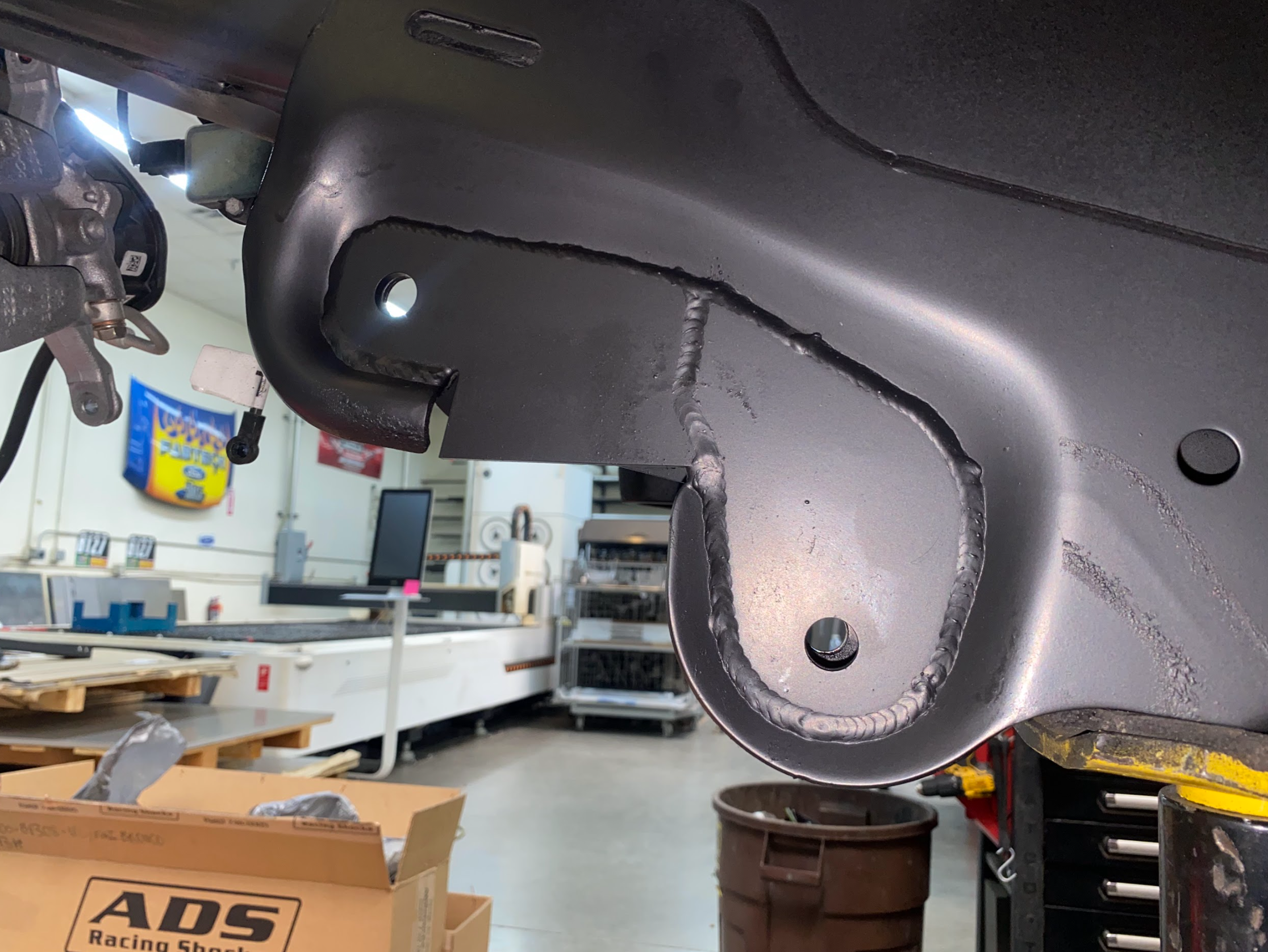 Foutz Motorsports Rear Link Frame Mount Gusset Kit 2021-2023 Ford F-150 Raptor