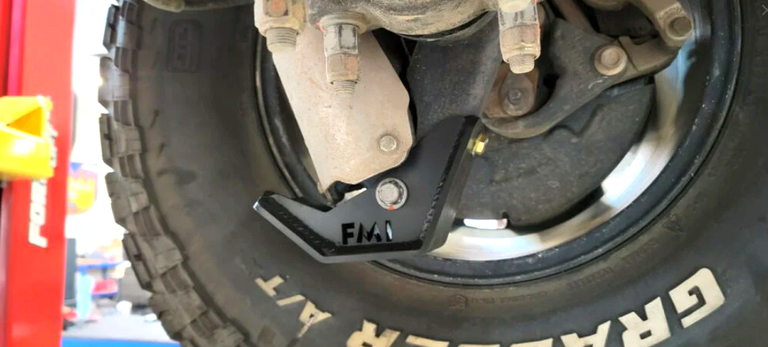 Foutz Motorsports rear lower shock skid kit 2010-2014 Ford F-150 SVT Raptor