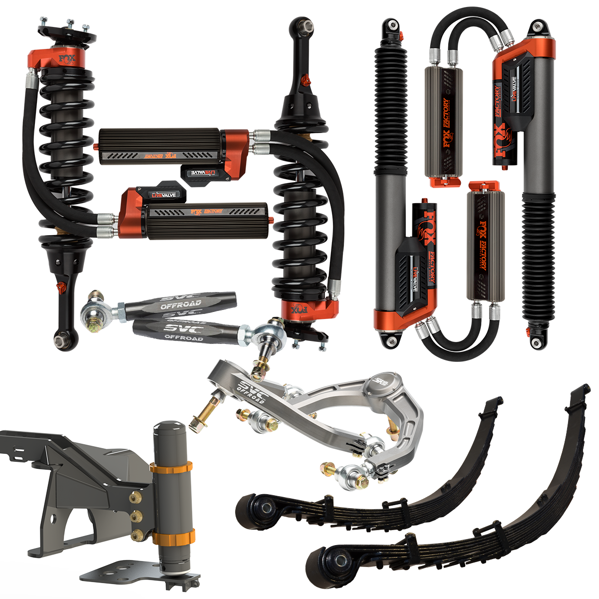 SVC Offroad 19-20 Ford Raptor Performance Pack #2 - Fox Live Wire