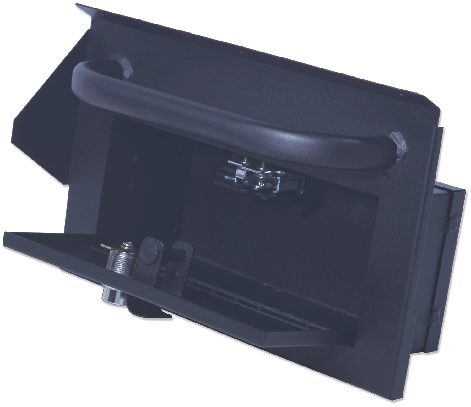 Glove Box - '87-95 Wrangler YJ (Locking; Black) - Apollo Off-Road