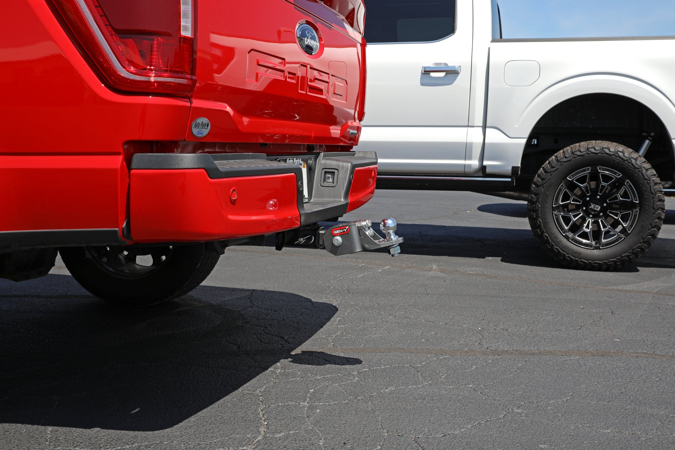 GLYDER TORSION-FLEX 2" Shank 2" drop .4K-.7K TW 7K Hitch & Ball 1" Dia Hole - Apollo Off-Road