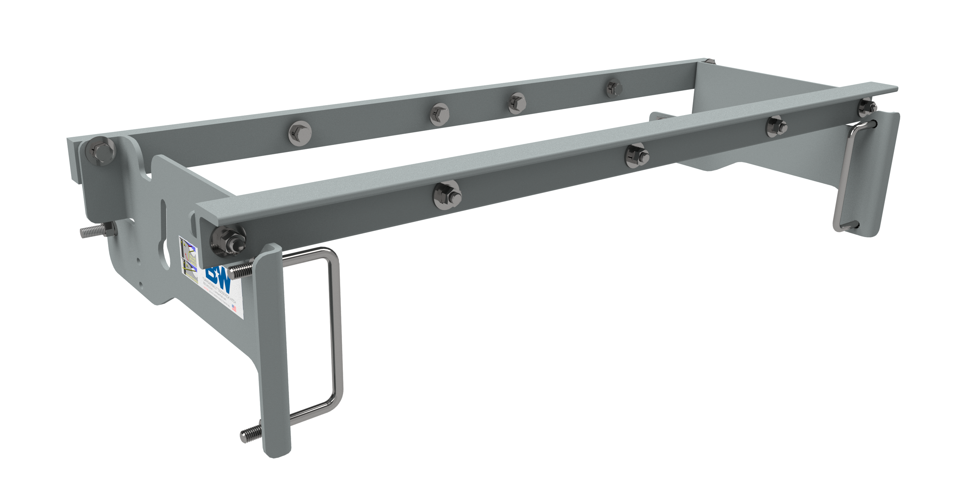 Gooseneck Trailer Hitch Mount Kit - Apollo Off-Road