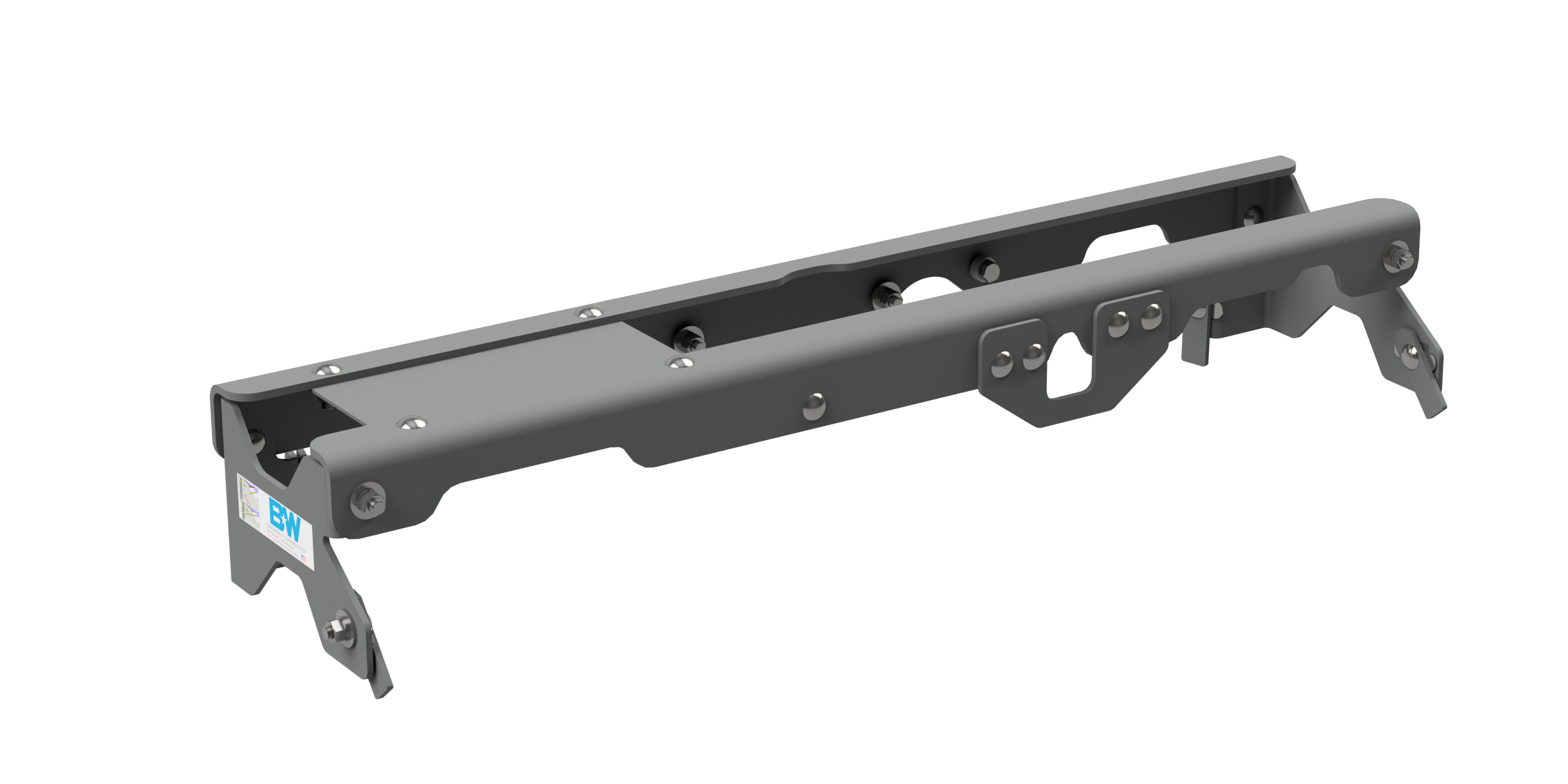 Gooseneck Trailer Hitch Mount Kit - Apollo Off-Road