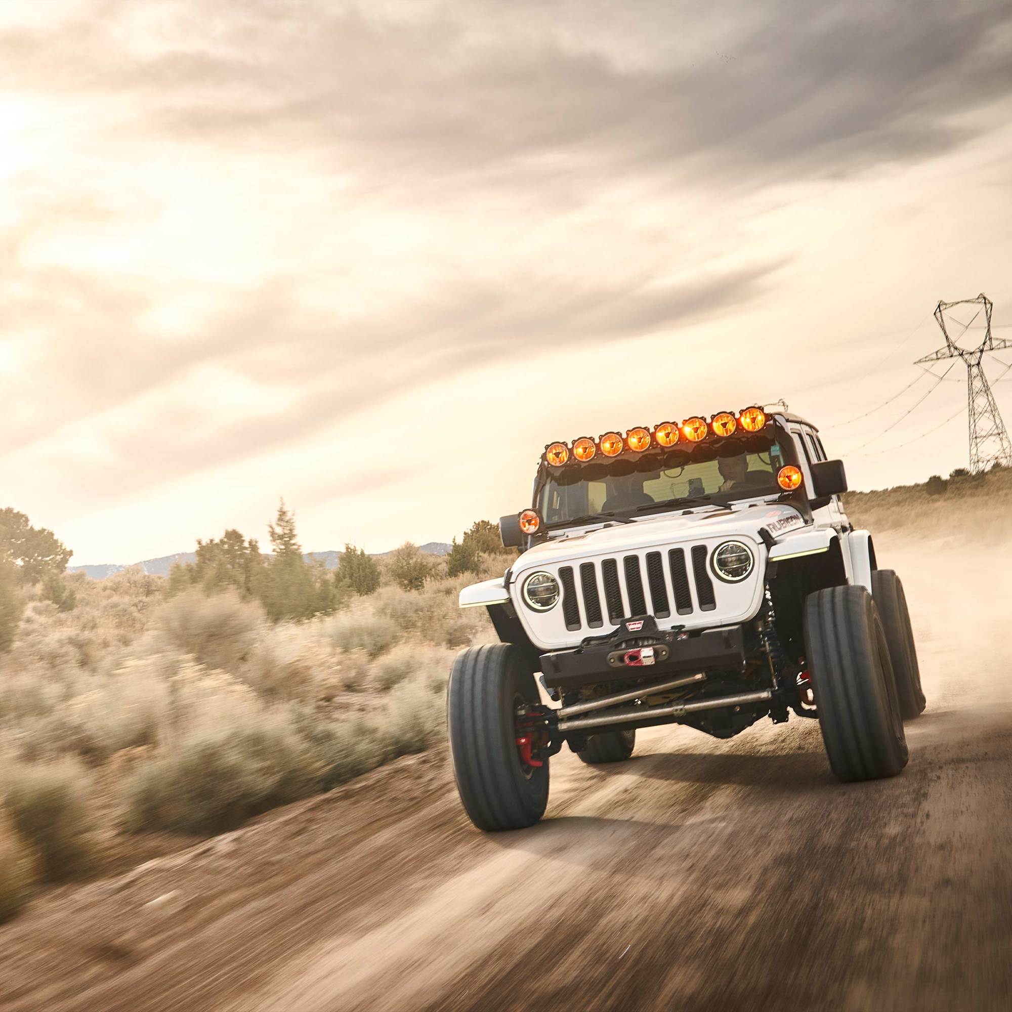 Gravity Titan 6" LED - Single Light - Wide-40 Beam - Apollo Off-Road