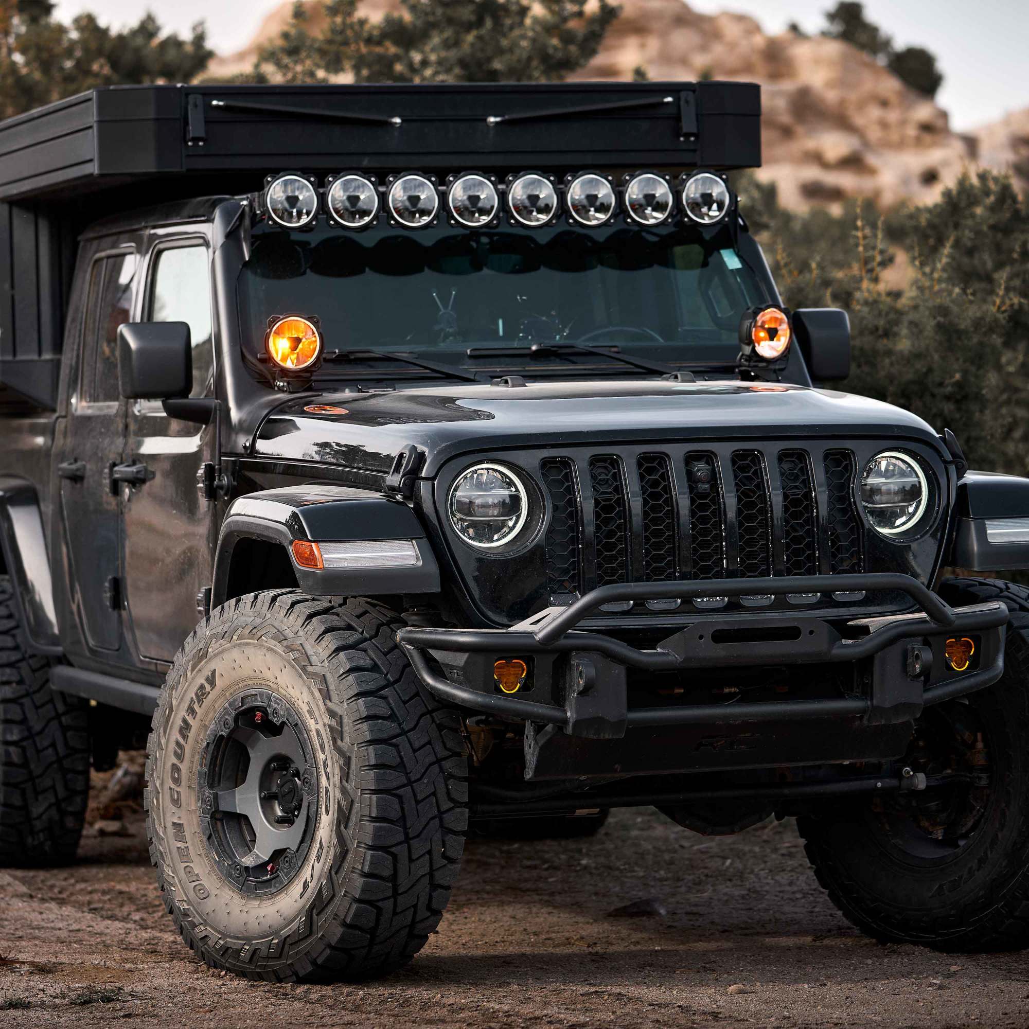 Gravity Titan 6" LED - Single Light - Wide-40 Beam - Apollo Off-Road