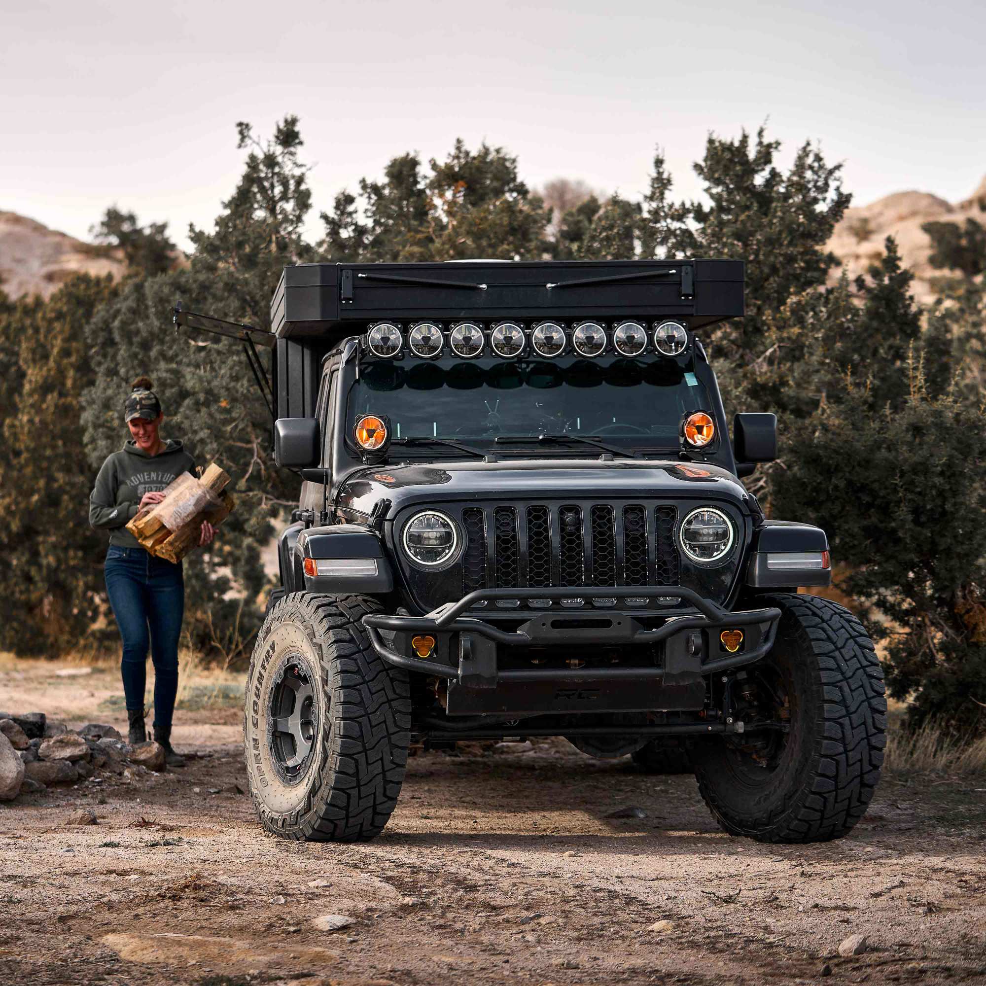Gravity Titan 6" LED - Single Light - Wide-40 Beam - Apollo Off-Road
