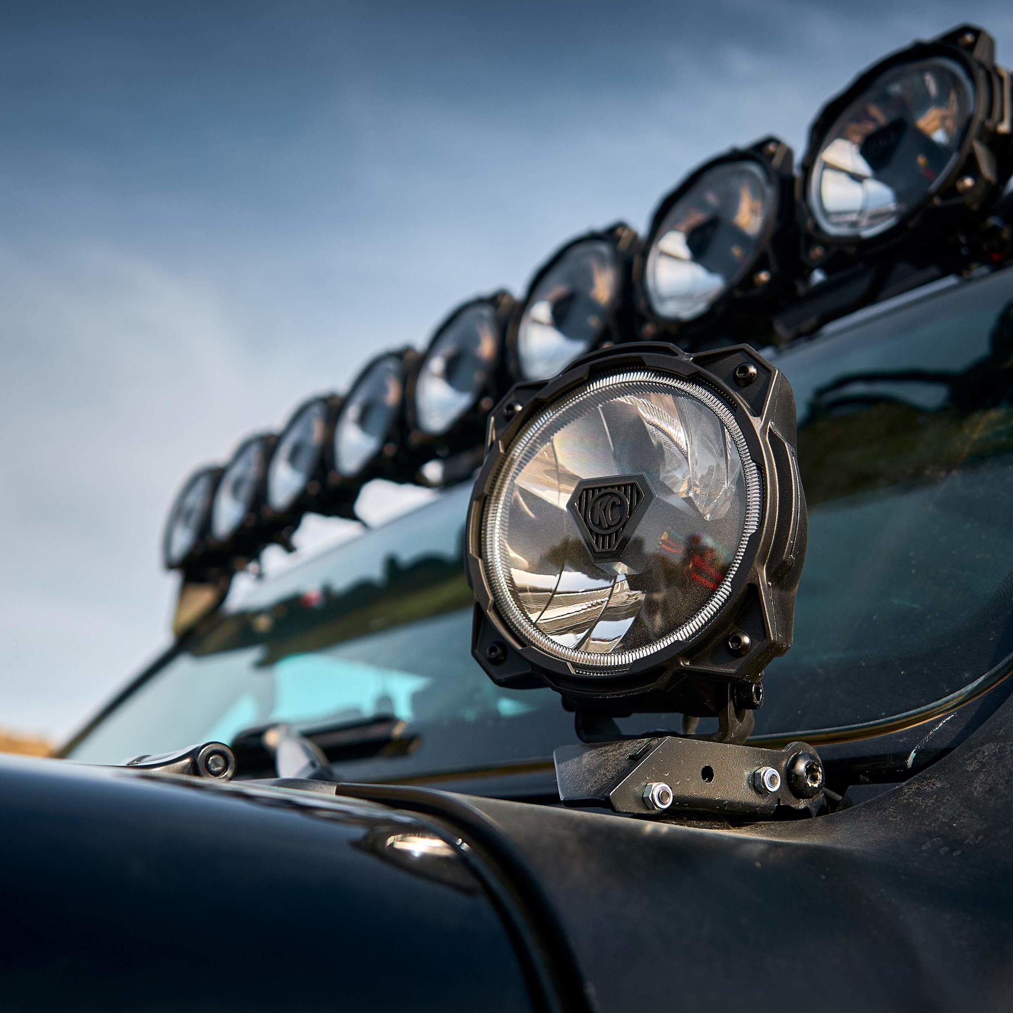 Gravity Titan 6" LED - Single Light - Wide-40 Beam - Apollo Off-Road